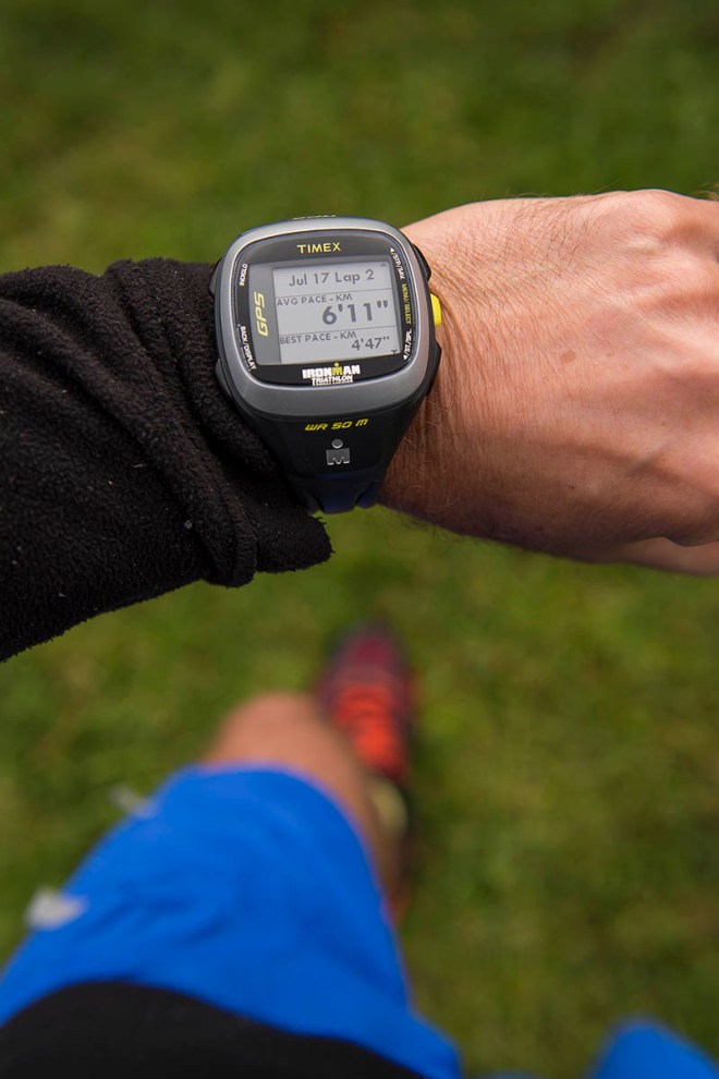 My Timex Ironman Run Trainer 2.0 GPS. A treasure trove of useful, realtime running info.